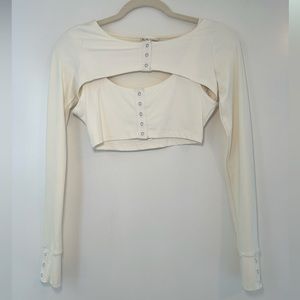 For Love & Lemons - Two Piece Crop Top